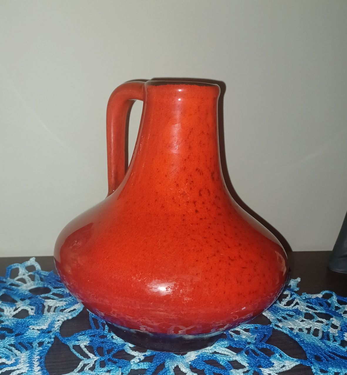 Wazon ceramiczny Midcentury Fat Lava Vase / wazonik
