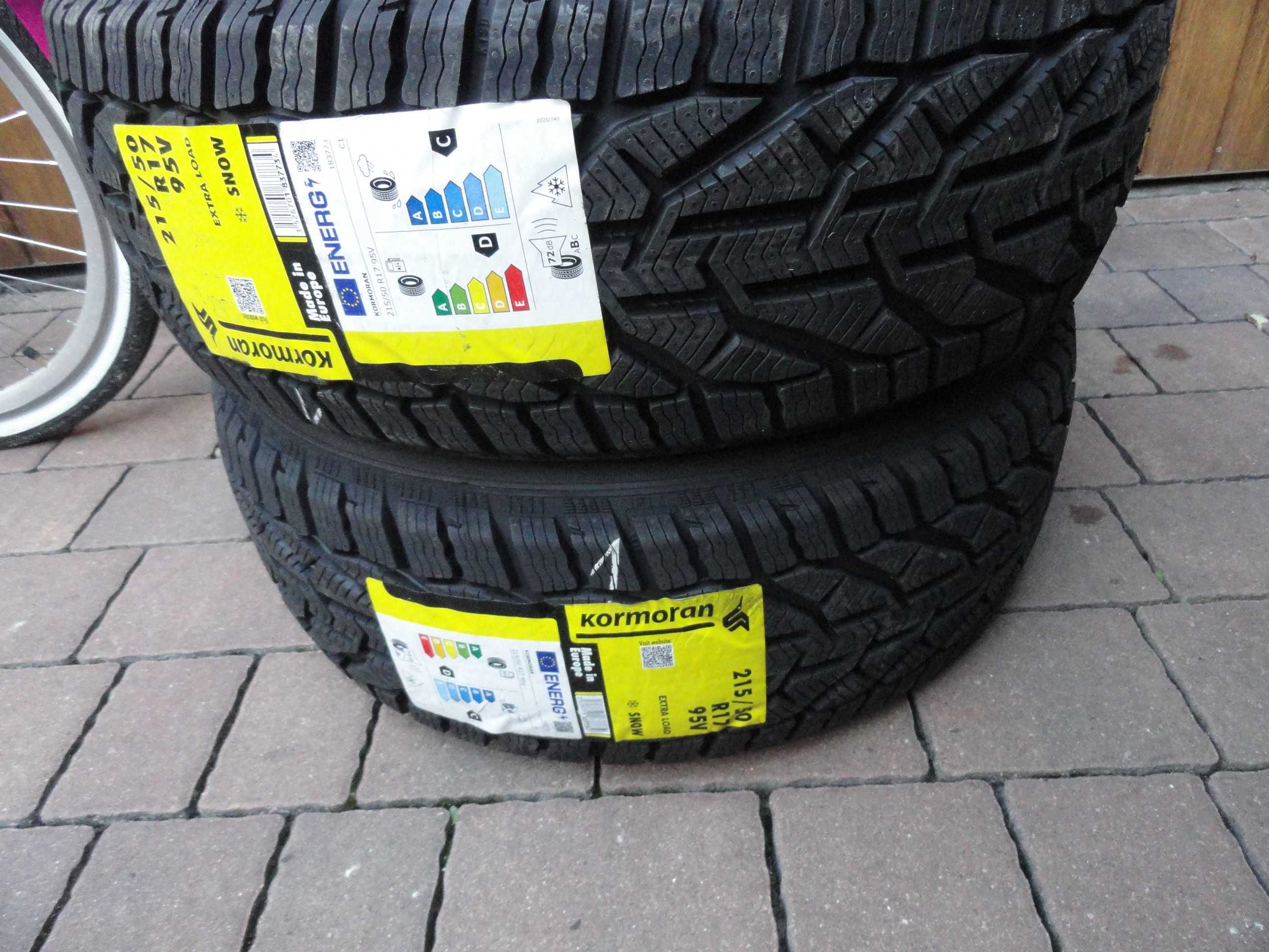 215/50R17 Kormoran 2 sztuki ZIMA NOWE 2021 rok