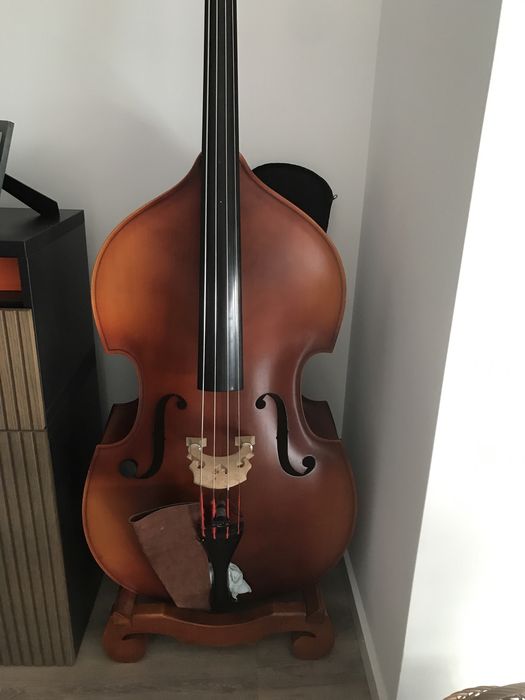 Contrabaixo 3/4  Alemao de madeira Gewa  Europa