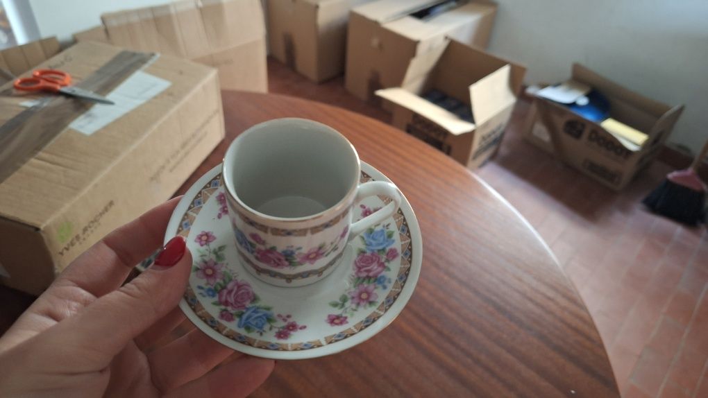 Coffee cup and saucer