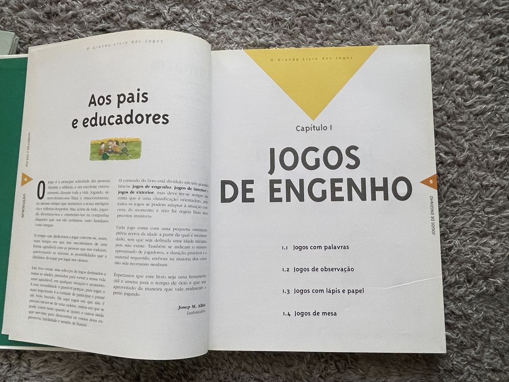 ‘O Grande Livro  dos Jogos’250 para todas as idades