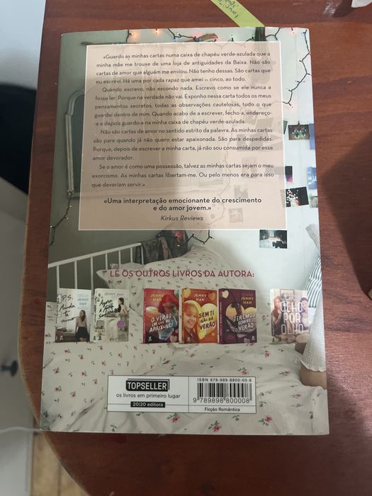 Livro a todos os rapazes que ja amei