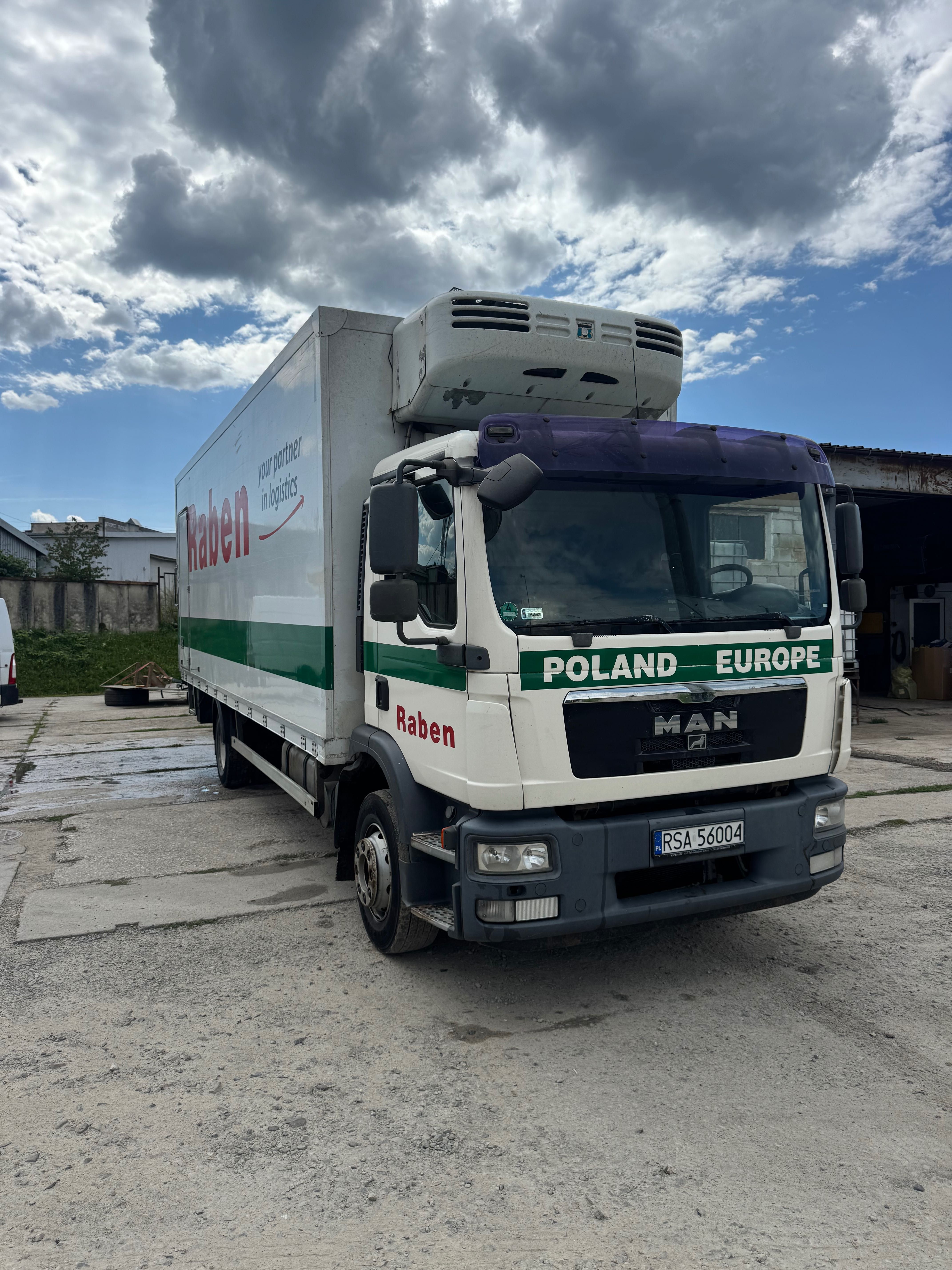 Man TGM 15.290 izoterma z agregatem