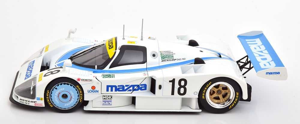 1:18 CMR Mazda 787 #18 24h LeMans 1991 Kennedy/Johansson/Sandro Sala