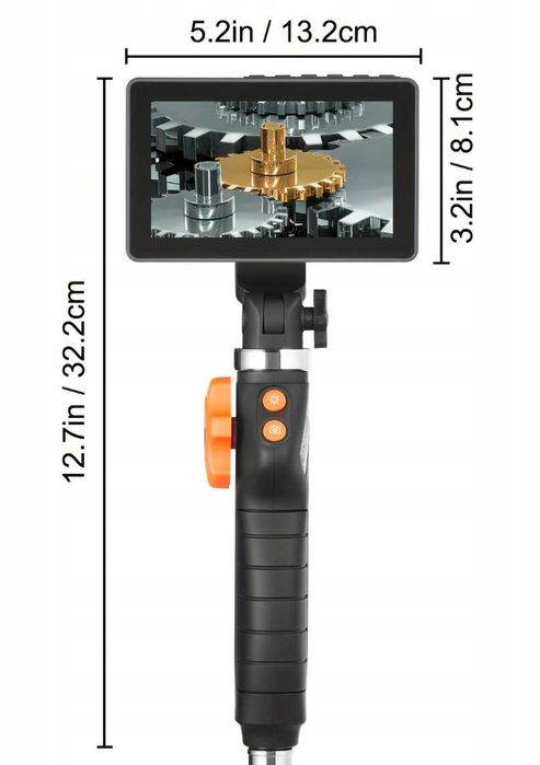 Endoskop Dwukierunkowy Przegubowy Kamera Inspekcyjna Ruchoma Głowica