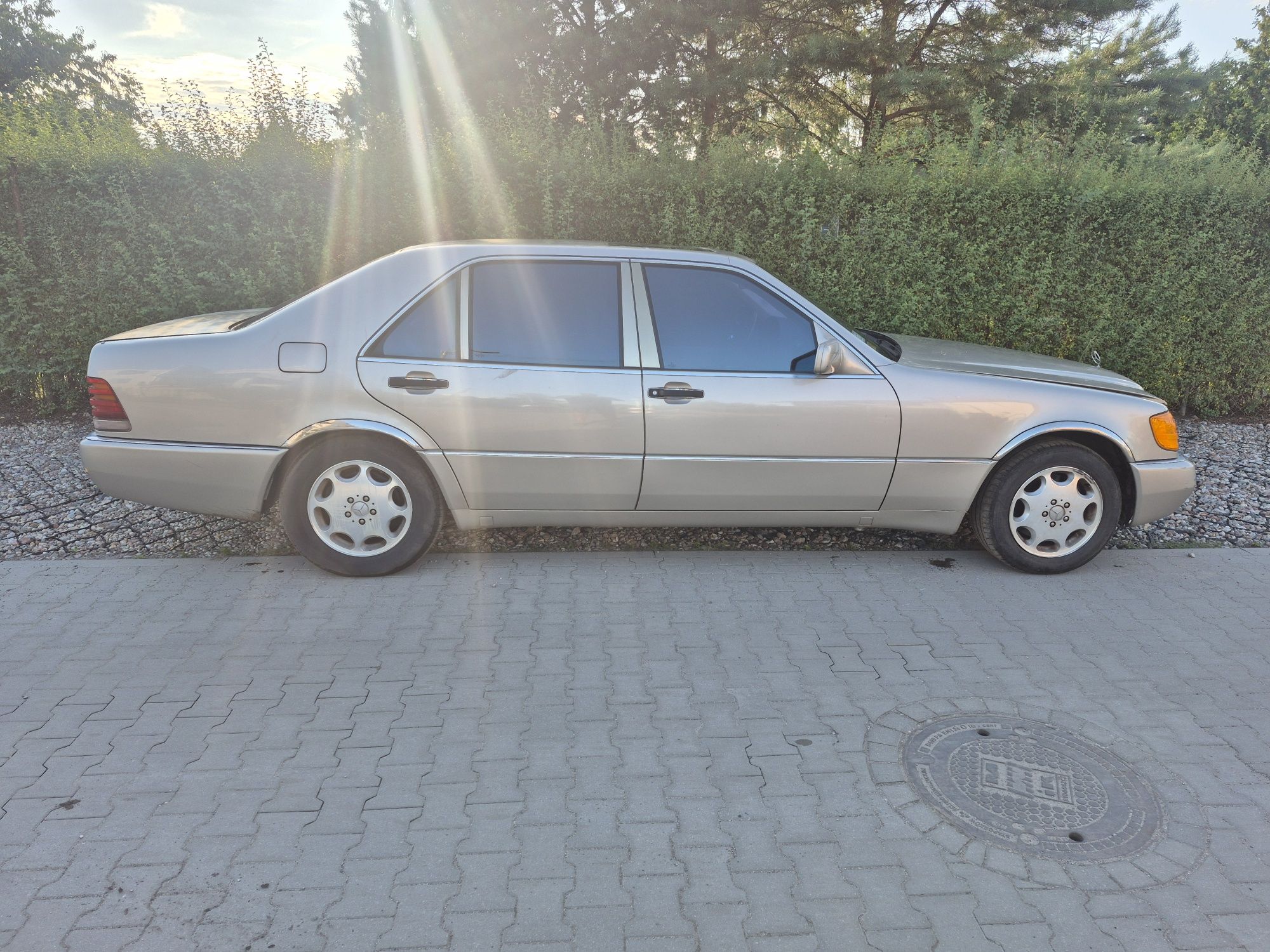 Mercedes 400sel w140 locha gold edition 79.000mil dociągi