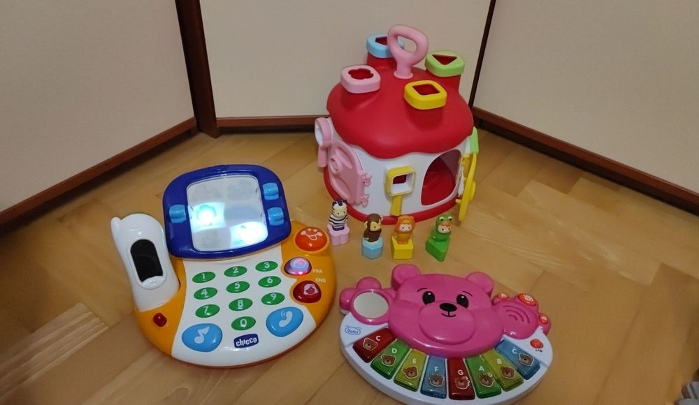 Sorter Cotootons chicco komputerek pianino baby 0 - 5 lat