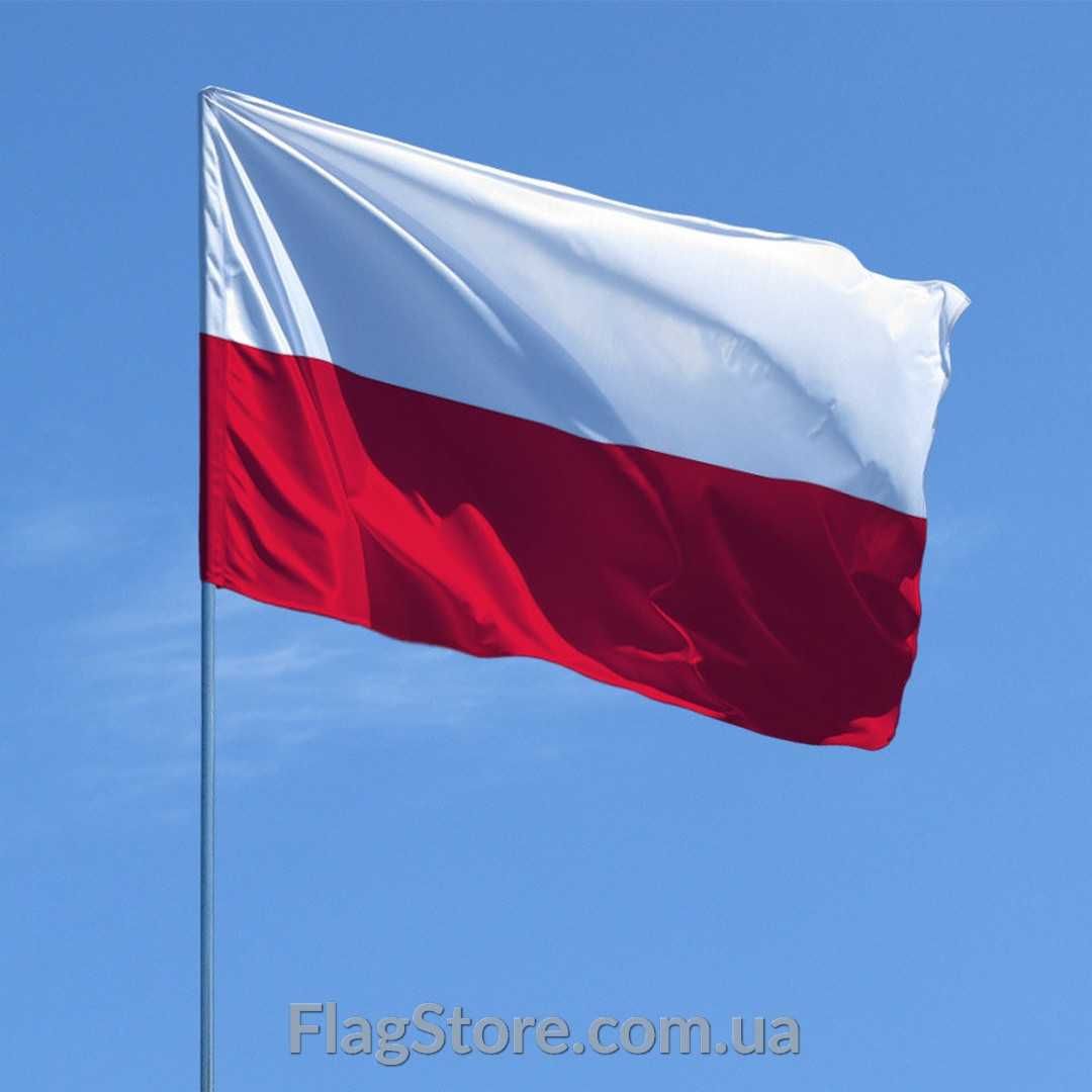 Прапор Польщі/польський 21*14, 90*60, 150*90, 240*160 см флаг Польши