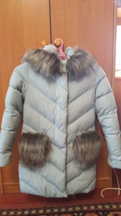 Продам детский пуховик, размер 34