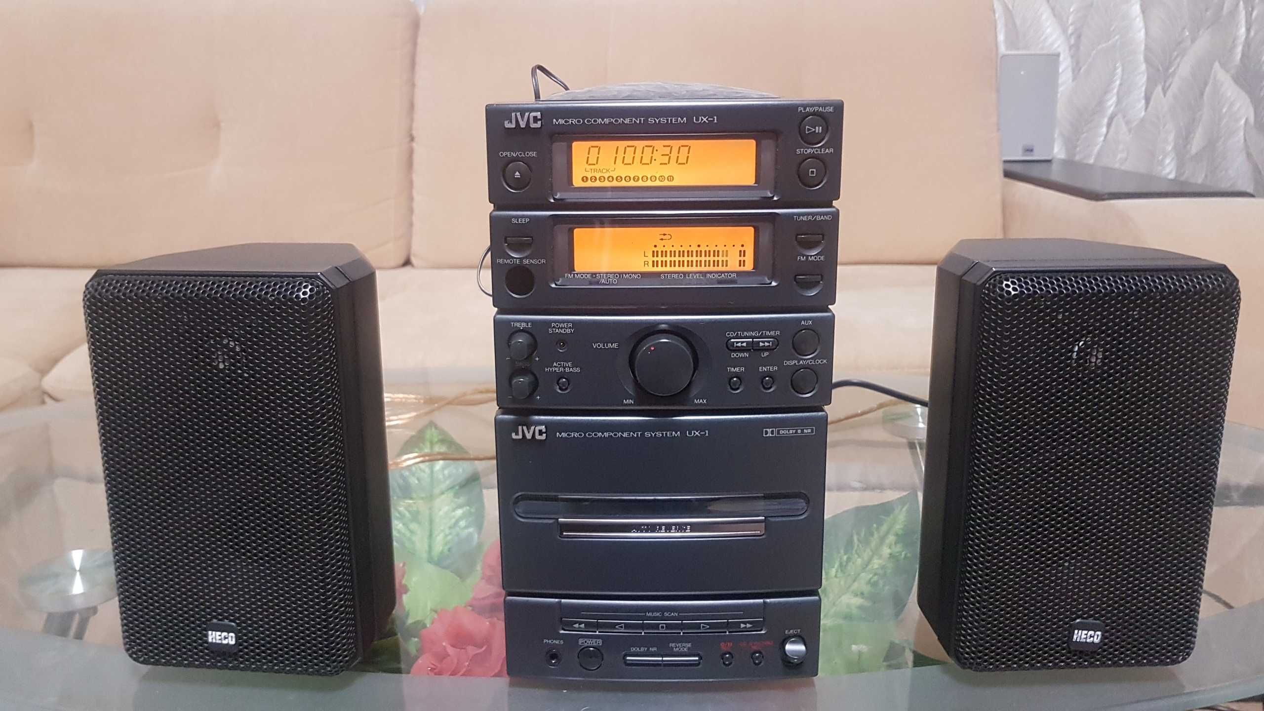 Микрокомпонентная система JVC UX-1 Victor Company made in Japan