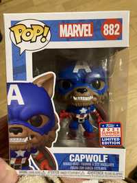 FUNKO POP capwolf/captain America - ФАНКО ПОП Капитан Америка