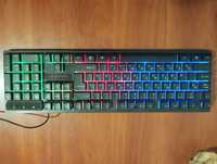 Клавиатура с цветной подсветкой KR-6300