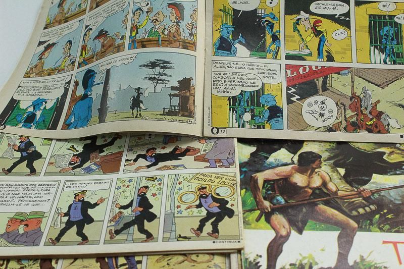 Revistas do TinTin publicações semanais