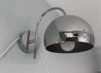 Kinkiet lampa srebrna
