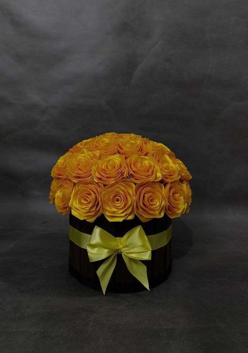 Букети з атласної стрічки/букеты из атласных лент