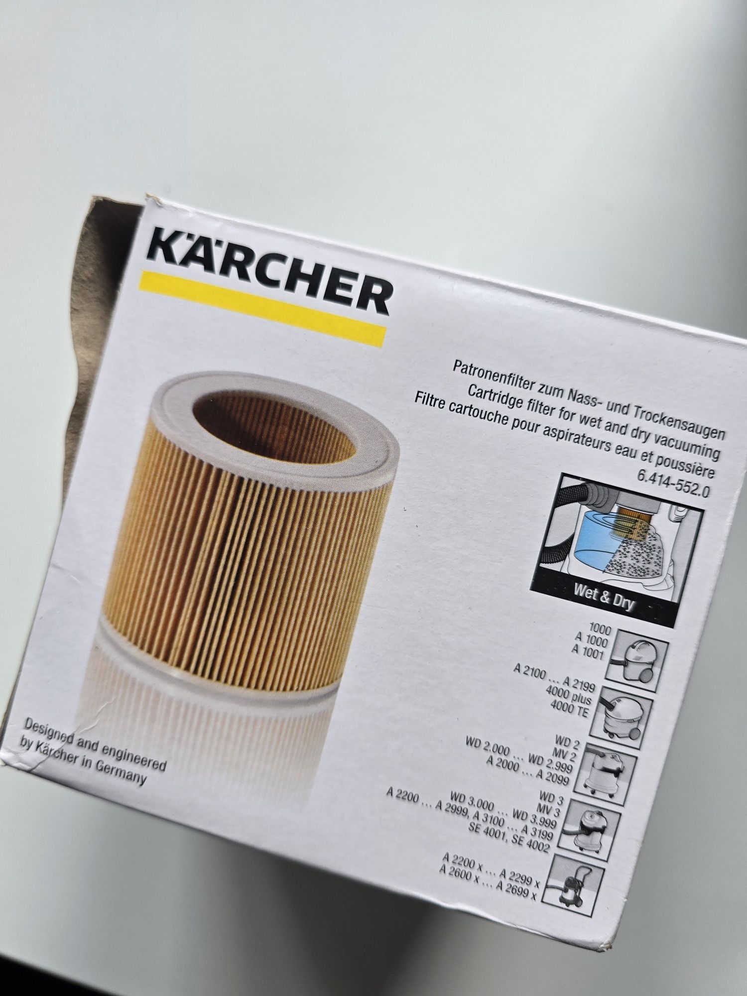 Filtr Karcher 6.414- 552.0