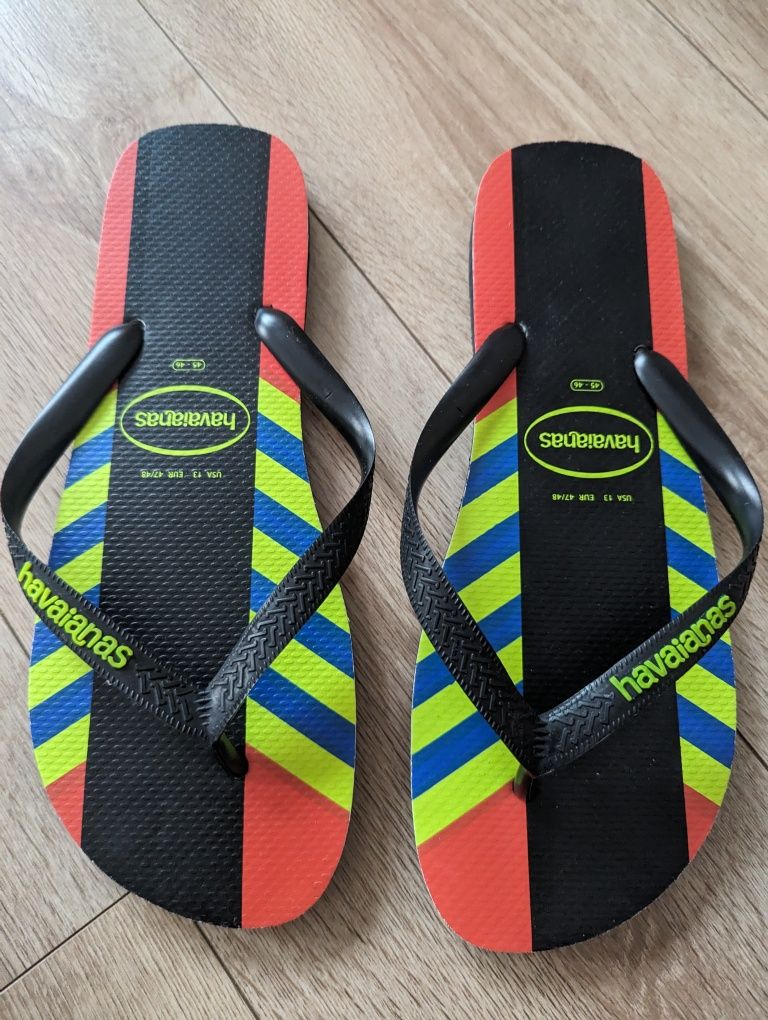 Продам нові оригінальні вєтнамки від Havaianas USA 13 eur 46 -стелька