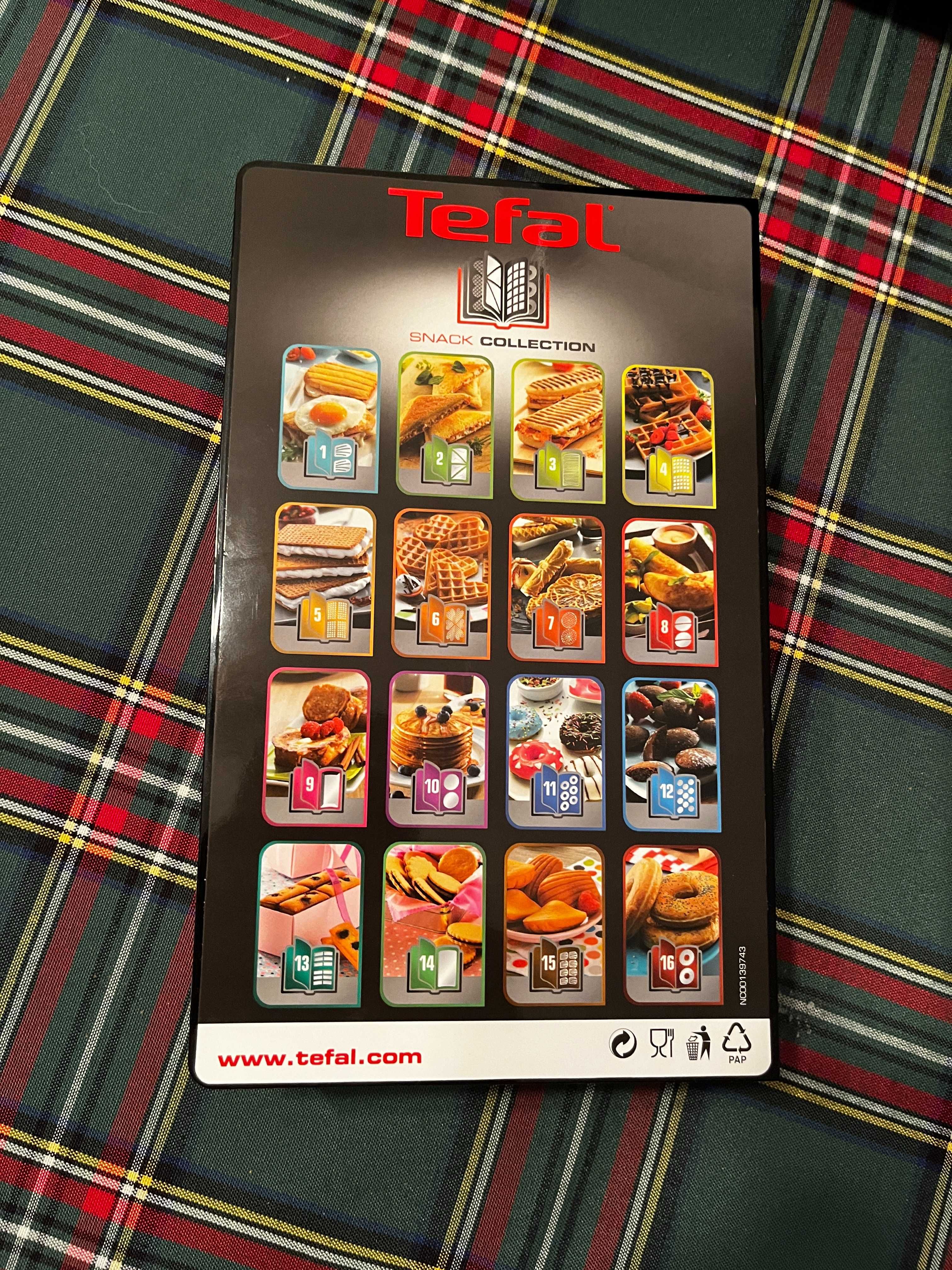 Płyty do gofrów Tefal