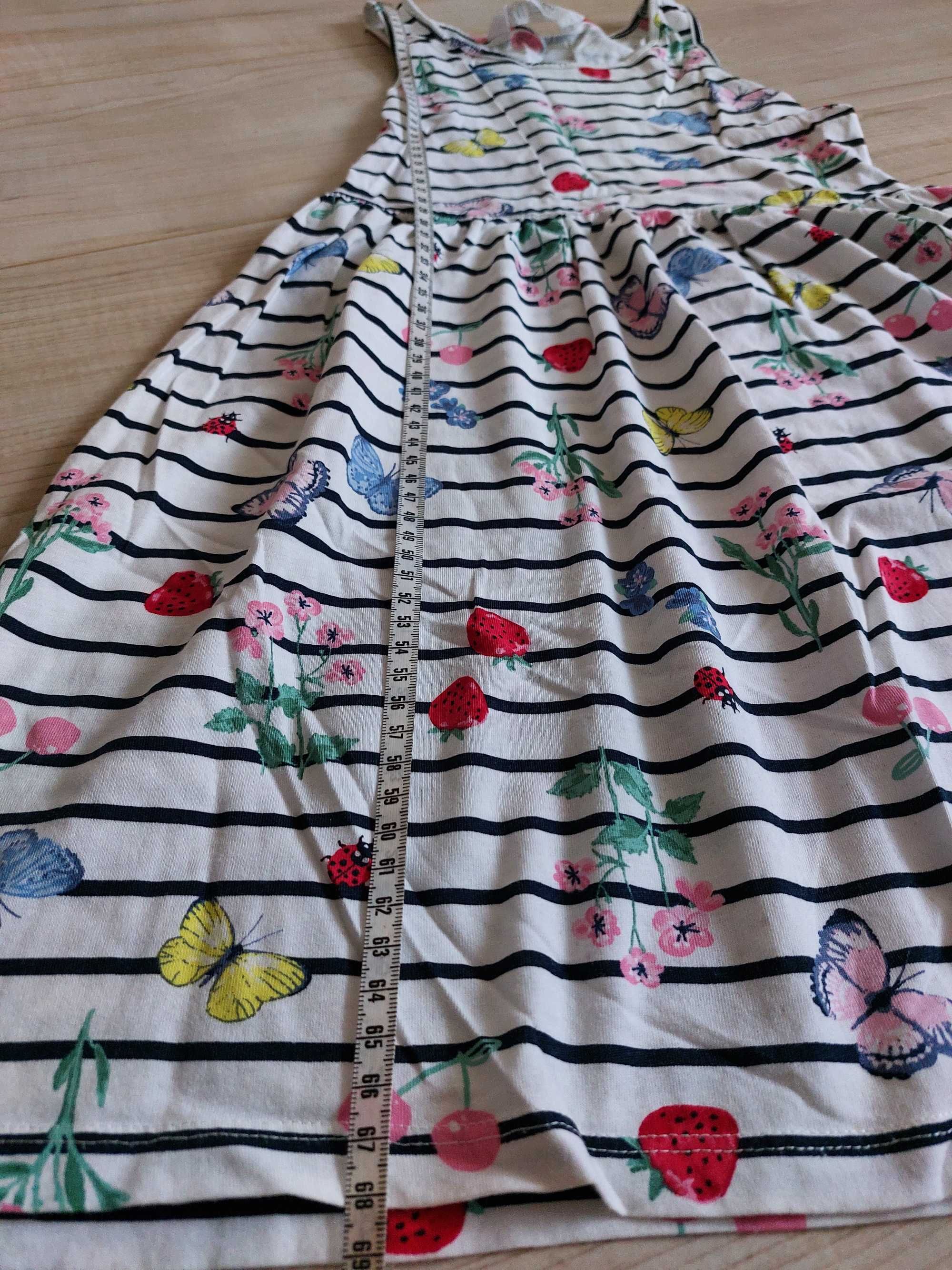 Sukienki dla dziewczynki, H&M, rozm. 128 cm, 7-8 lat - zestaw