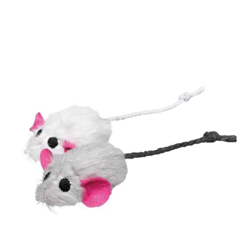 Mysz pluszowa z kocimiętką zabawka dla kota