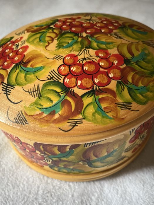 Шкатулка скринька з дерева ручний розпис