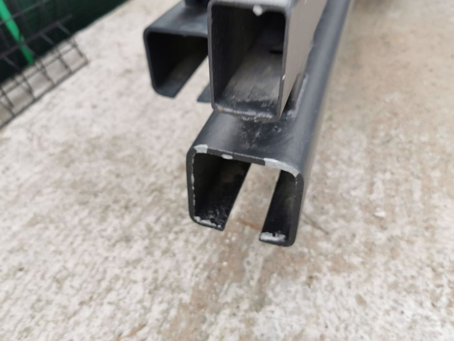 Najtańsza brama przesuwna od ręki ocynk lakier rama i wypełnienie