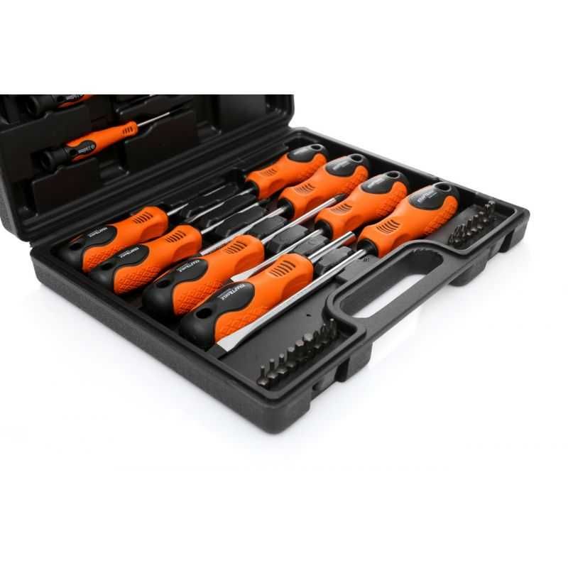 KRAFT&DELE Zestaw Śrubokrętów I Bitów 32 El Walizka Bity KD10902