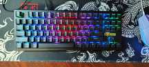 Клавіатура ігрова механічна HATOR HTK-550UA Black Gravity X TKL Or