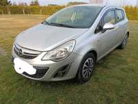 Opel Corsa 1,2 gaz 2011 r srebrny