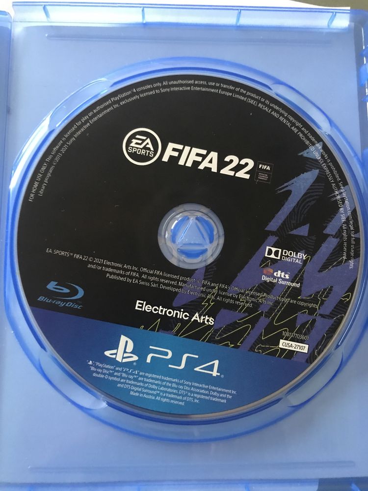 Jogo Playstation Fifa 2022