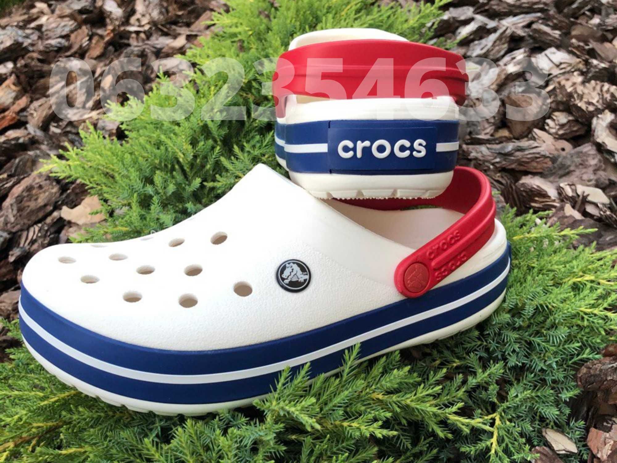 Нові! Чоловічі та жіночі крокси сабо Crocs Crocband! + Джібітс!