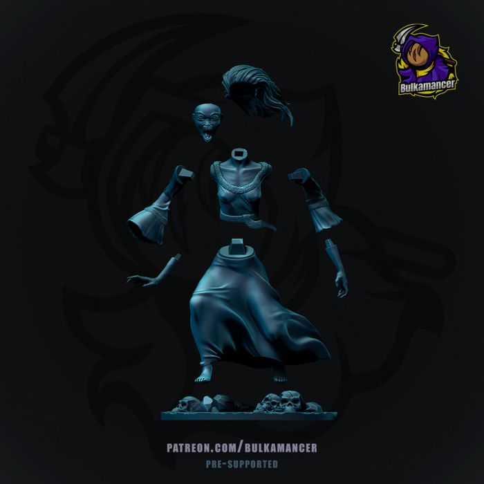 Bruxa - figurka inspirowana serią Wiedźmin
