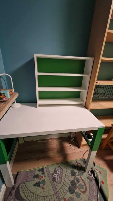 Biurko Pahl 96x58, z nadstawką, Ikea