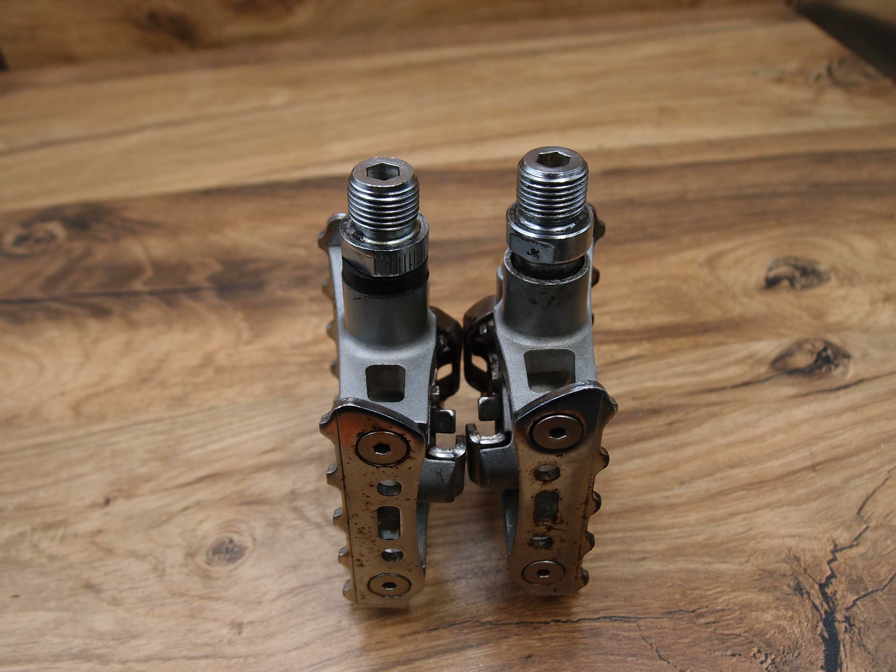 pedały rowerowe Shimano PD-M324 SPD platformowe retro MTB