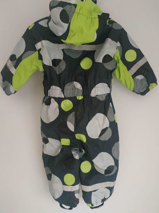 Kombinezon zimowy wodoodporny 68-74 cm 6-9 m odblaski chłopak