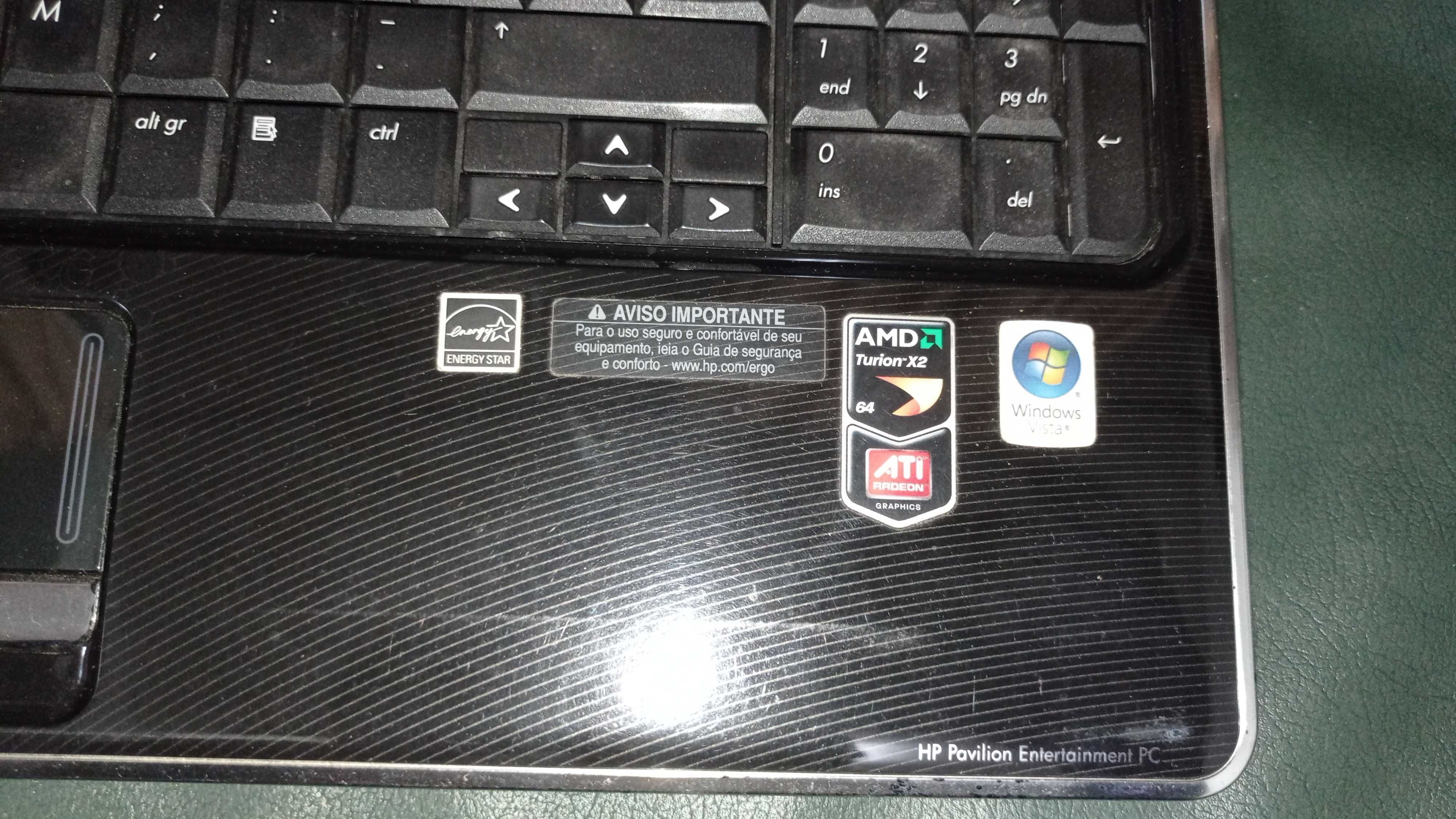 Computador portátil HP  DV6-1220SP