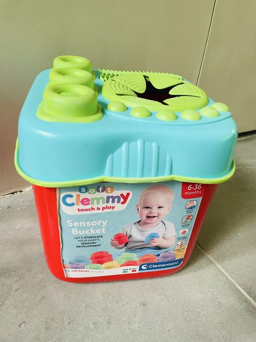 Klocki gumowe Clementoni Clemmy 6-36 m