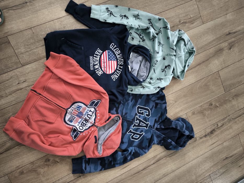 Bluzy chłopięce 4 szt