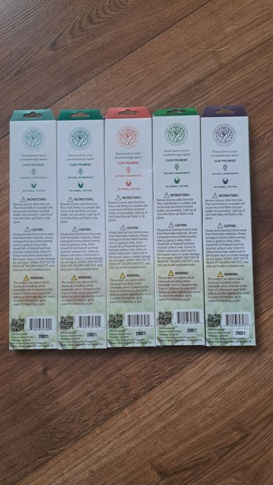 Kadzidła kadzidło kadzidełka naturalne, ZESTAW