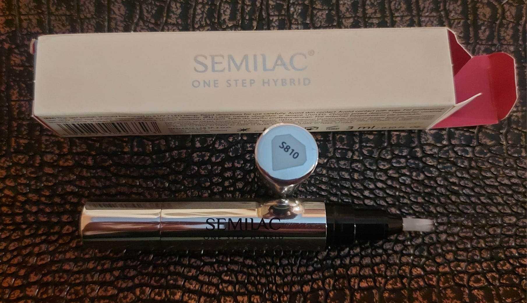 Semilac  One Step Hybrid Lakier hybrydowy Marker Baby Blue S810