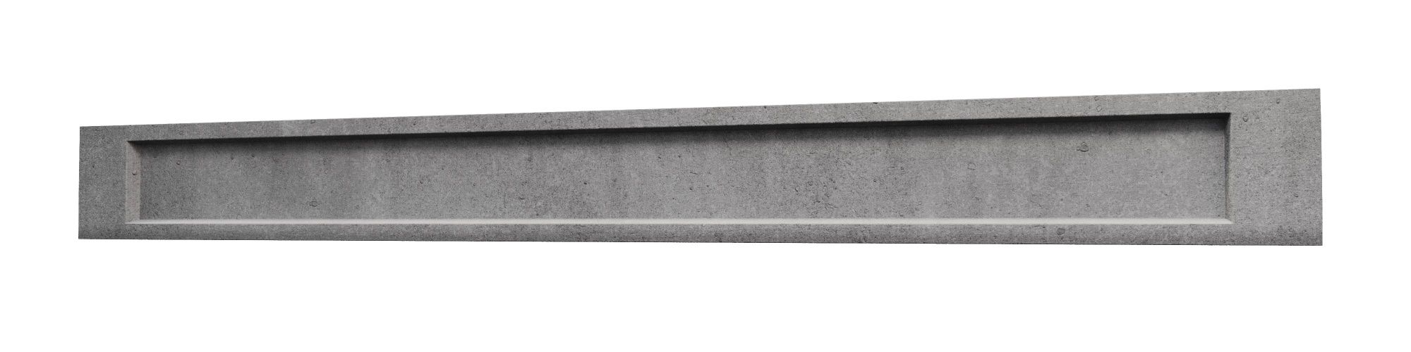 Podmurówka betonowa pod ceownik  prefabrykowana  25cm płyta gładka