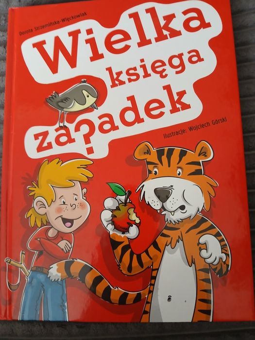 Wielka księga zagadek dla dzieci książka dla ciekawskich