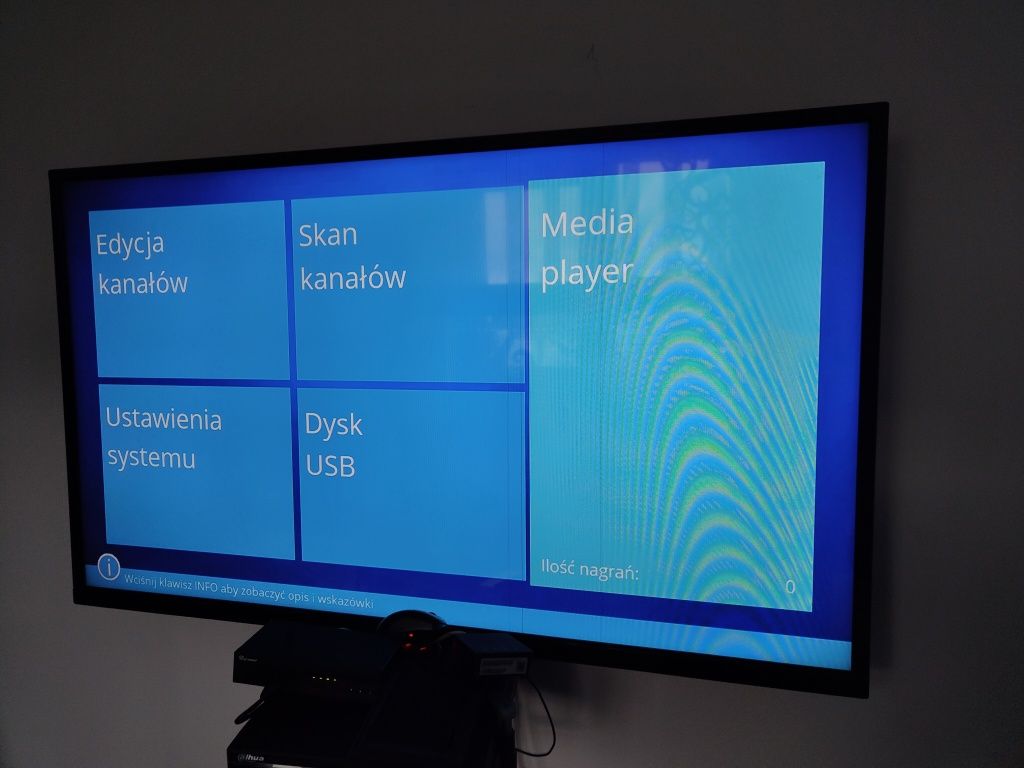 Telewizor Telefunken 50 cali bez Smart TV, android i DVB-T2