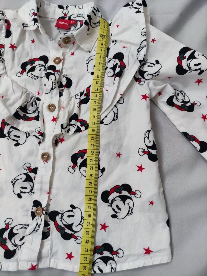 Elegancki komplet świąteczny Myszka Mickey rozm.86