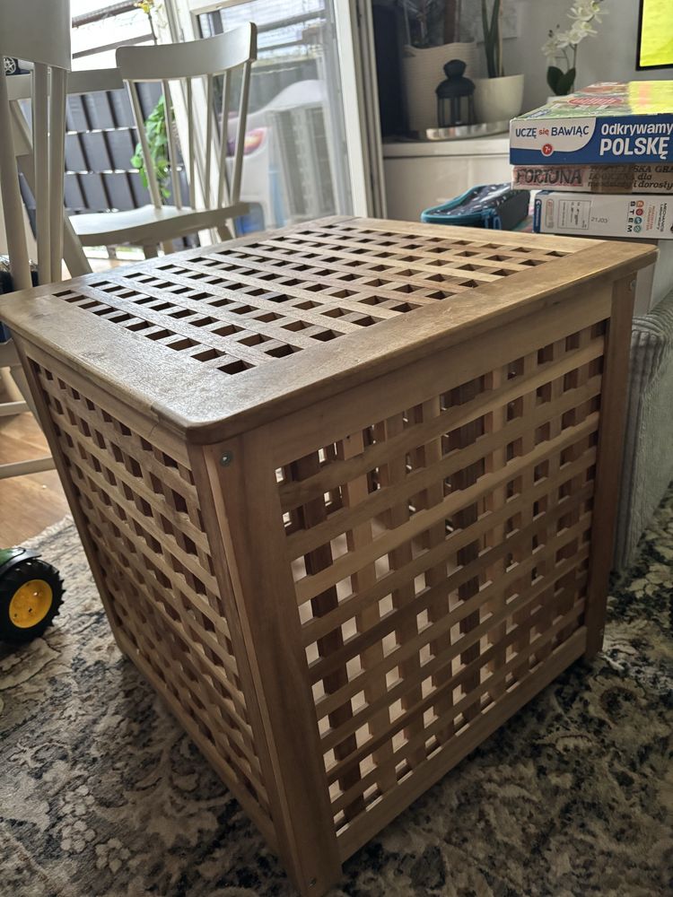Skrzynia Ikea HOL 50x50x50 na kołeczkach