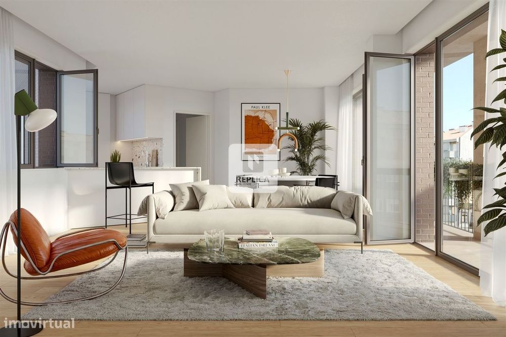 Apartamento T3 com Varanda -  Bonfim