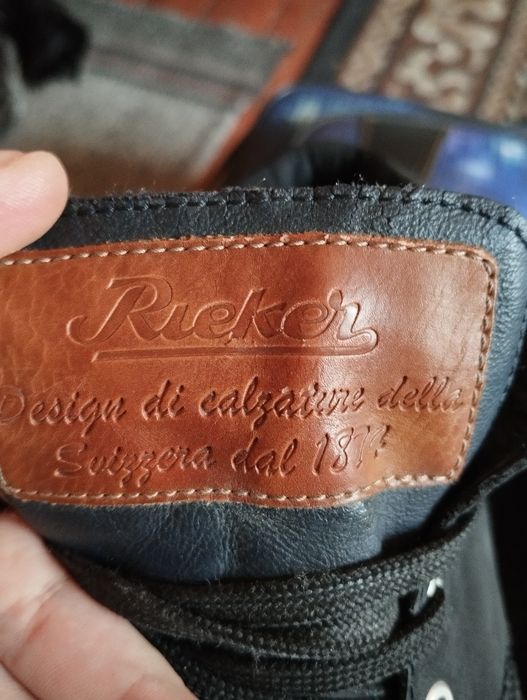 Rieker зимние ботинки