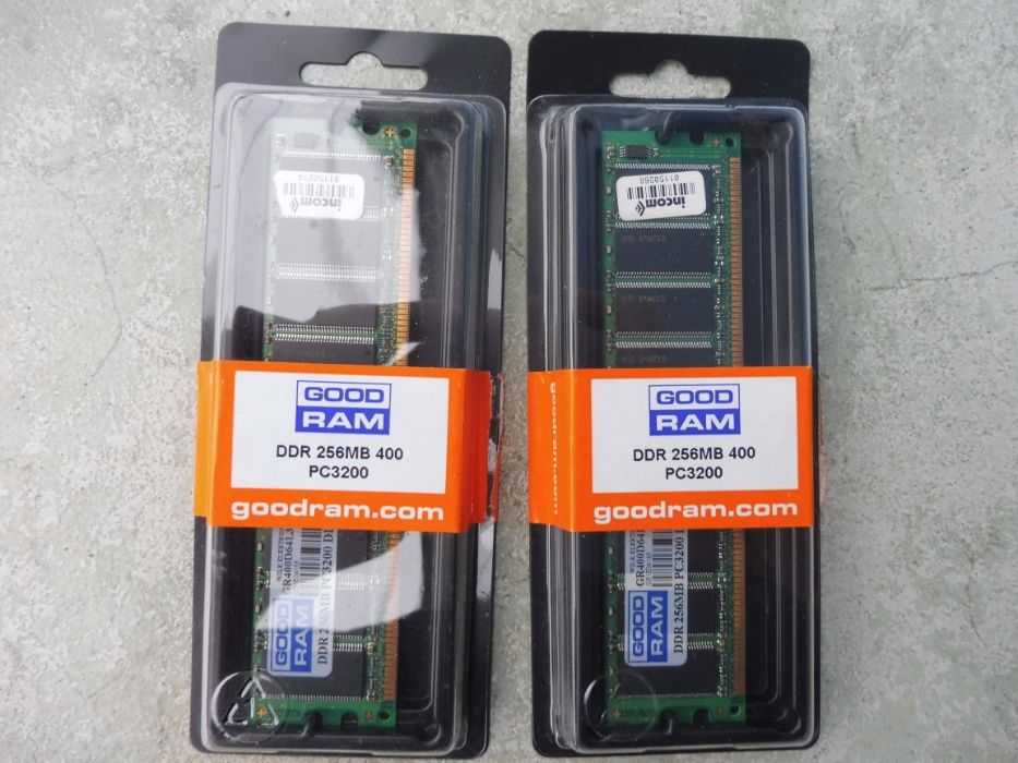 Kości pamięci RAM Goodram DDR DIMM PC 3200 2x256Mb