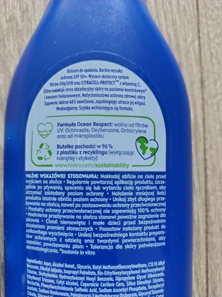 Krem do opalania. NIVEA