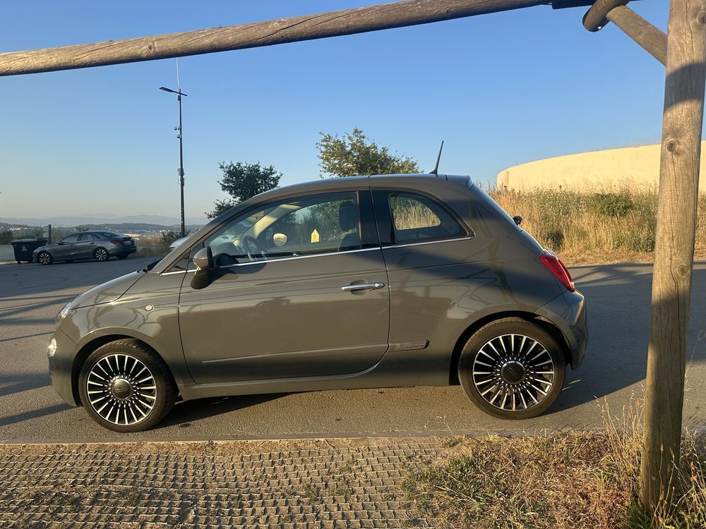 Fiat 500 1.2 c/ teto panorâmico